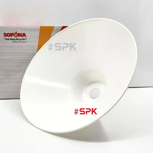 Chóa Đèn (Chao Đèn) Nhựa Có Móc Treo M280 Chống Vỡ Chống Mưa Chịu Nhiệt SOPOKA