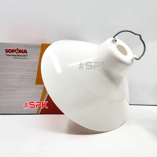 Chóa Đèn (Chao Đèn) Nhựa Có Móc Treo M280 Chống Vỡ Chống Mưa Chịu Nhiệt SOPOKA