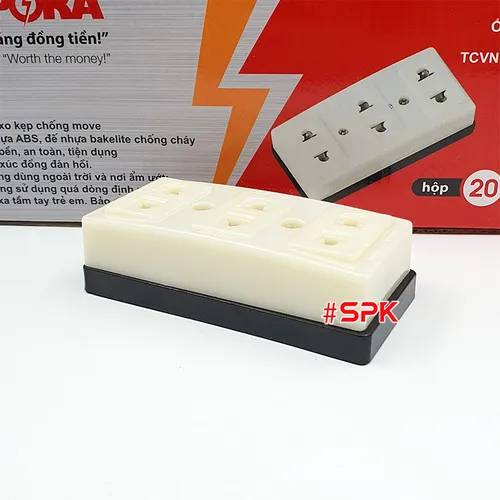 Ổ Cắm Điện Gắn Táp Lô 3 Lỗ T31 SOPOKA – Giải Pháp An Toàn, Tiện Lợi Cho Mọi Gia Đình