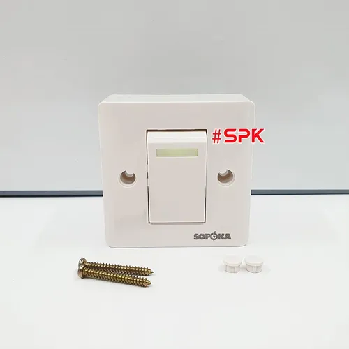 Công Tắc Điện Cao Cấp Dòng E SOPOKA - Công Tắc Đơn E1S