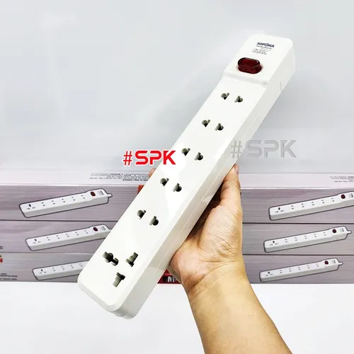 Ổ Cắm Điện 6 Lỗ 2200W Lõi Sứ Không Dây Có Công Tắc 6M-0 SOPOKA