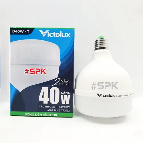 Bóng Đèn LED Hình Trụ Victolux (SOPOKA) 20W - 30W - 40W - 50W - 60W