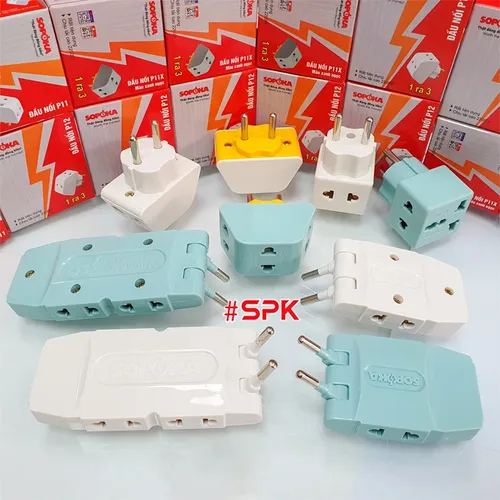 Phích Cắm Điện Chia 2, Chia 3, Chia 5 SOPOKA – P11 P12 P15 P25 Q3 Q5 