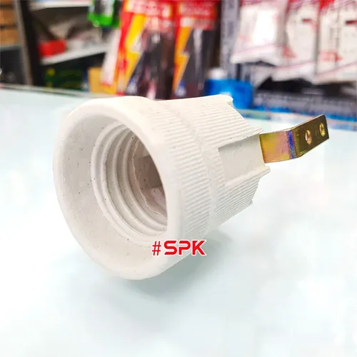 Đui Đèn Sứ Chịu Nhiệt Ren Xoáy E27 SU4 SOPOKA