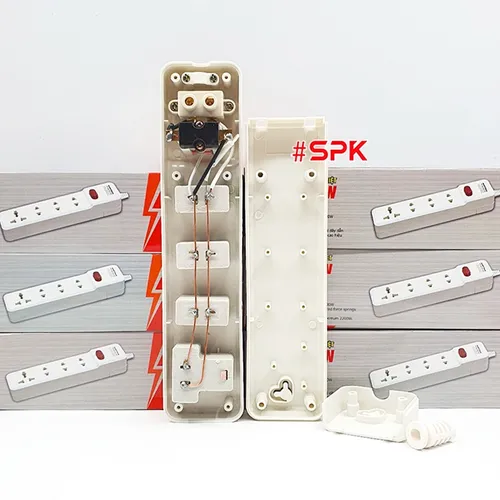 Ổ Cắm Điện 4 Lỗ 2200W Lõi Sứ Không Dây Có Công Tắc 4M-0 SOPOKA