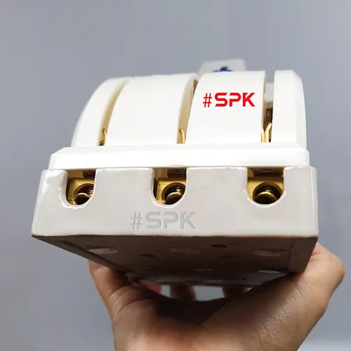 Cầu Dao Đảo Đế Sứ 3 Pha 60A 3P 2N 600V Màu Trắng D28 SOPOKA