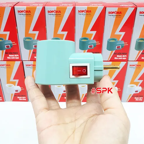 Đui Đèn Liền Phích Cắm ĐLP1 - ĐLP4 Có Công Tắc E27 SOPOKA