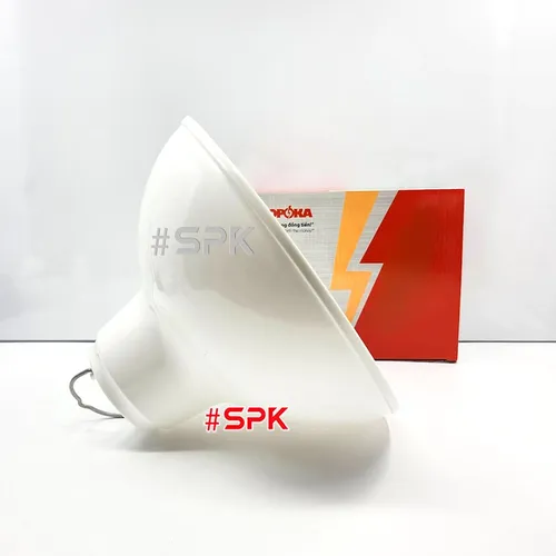 Chóa Đèn (Chao Đèn) Nhựa Có Móc Treo M300 Chống Vỡ Chống Mưa Chịu Nhiệt SOPOKA