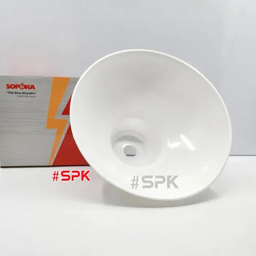 Chóa Đèn (Chao Đèn) Nhựa Có Móc Treo M300 Chống Vỡ Chống Mưa Chịu Nhiệt SOPOKA