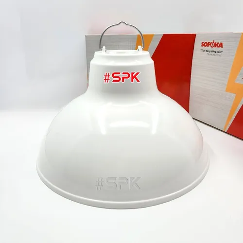Chóa Đèn (Chao Đèn) Nhựa Có Móc Treo M300 Chống Vỡ Chống Mưa Chịu Nhiệt SOPOKA