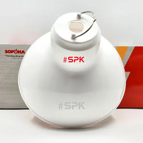 Chóa Đèn (Chao Đèn) Nhựa Có Móc Treo M300 Chống Vỡ Chống Mưa Chịu Nhiệt SOPOKA