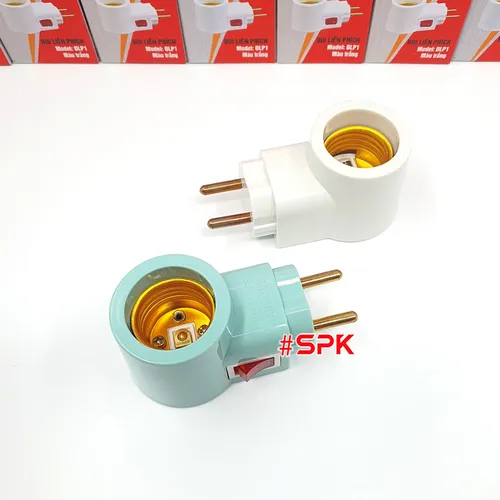Đui Đèn Liền Phích Cắm ĐLP1 - ĐLP4 Có Công Tắc E27 SOPOKA