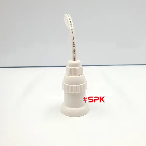 Đui Đèn Chịu Mưa Ngoài Trời Có Dây Ren Vặn E27 ĐCM 3 ĐCM 4 SOPOKA