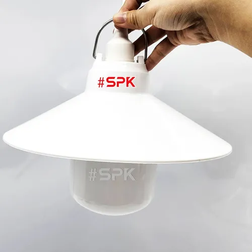 Chóa Đèn (Chao Đèn) Nhựa Có Móc Treo M250 Chống Vỡ Chống Mưa Chịu Nhiệt SOPOKA