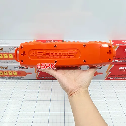 Ổ Cắm Điện 4 Lỗ Không Dây 6000W Có Nút Nguồn 4S-6000W2+ SOPOKA