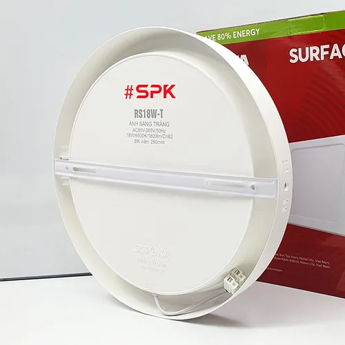 SOPOKA Bóng Đèn LED Ốp Trần RS18W-T Chiếu Sáng 25000 Giờ Tiết Kiệm Điện 80%