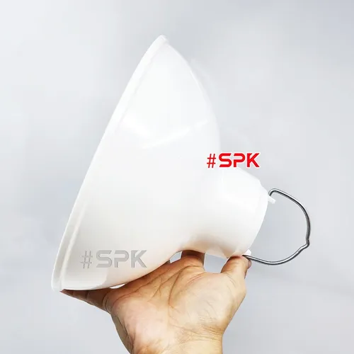 Chóa Đèn (Chao Đèn) Nhựa Có Móc Treo M200 Chống Vỡ Chống Mưa Chịu Nhiệt SOPOKA