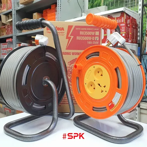 Rulo Cuộn Dây Điện 2x1.5 Công Suất 3500W SOPOKA VĨNH THỊNH