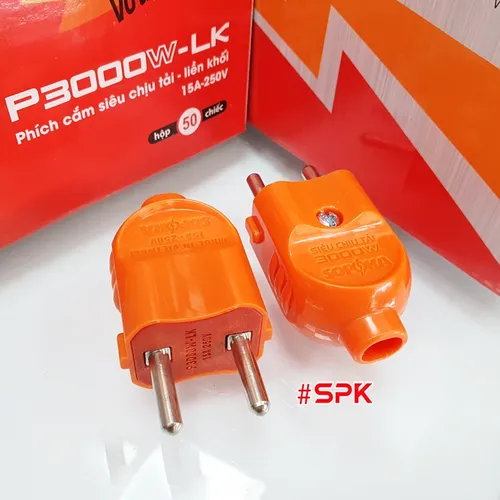 Phích Cắm Điện Dương Chịu Tải 3000W P3000LK SOPOKA