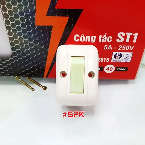 Công Tắc Rùa Táp Lô 1 Chiều 2 Cực ST1 SOPOKA