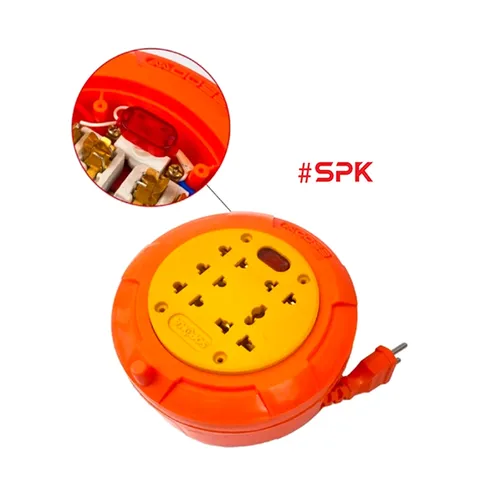 Ổ Cắm Điện Quay Cuộn Dây Chịu Tải 2500W SOPOKA