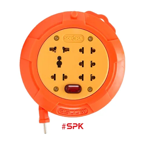 Ổ Cắm Điện Quay Cuộn Dây Chịu Tải 2500W SOPOKA