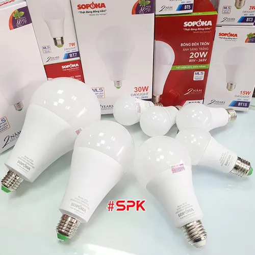 Bóng Đèn Led Tròn Mã B SOPOKA