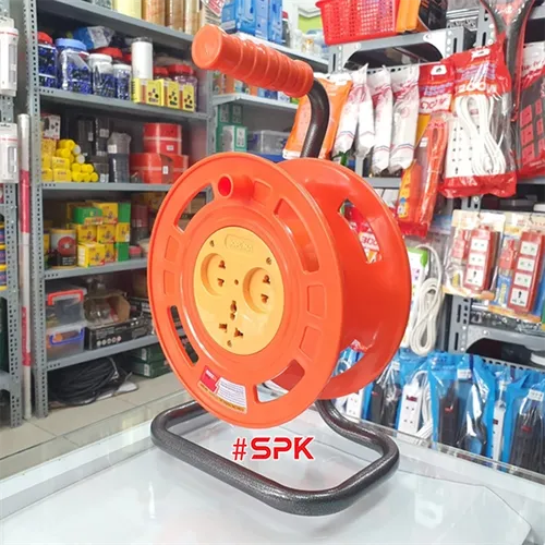 Ổ Cắm Điện Rulo Công Trường Siêu Chịu Tải Không Dây RU3500W SOPOKA