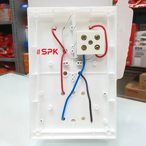 Bảng Điện Táp Lô 1 Công Tắc 3 Ổ Cắm Có Cầu Chì BN3 SOPOKA