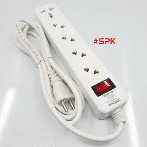 Ổ Cắm Điện 5 Lỗ Chéo 2200W 5A2 SOPOKA