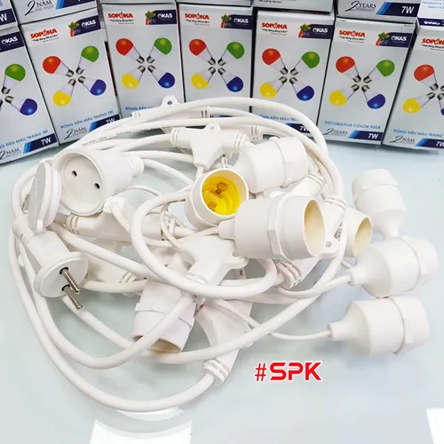 Dây Đui Bóng Đèn Trang Trí 5m 7.5m 10m Loại Thả SOPOKA
