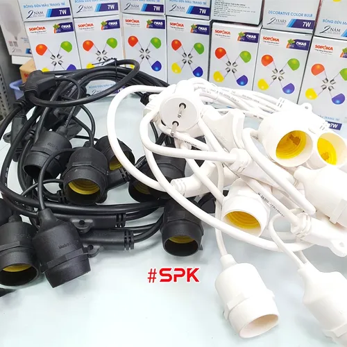 Dây Đui Bóng Đèn Trang Trí 5m 7.5m 10m Loại Thả SOPOKA