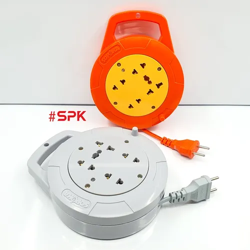Ổ Cắm Điện Quay Cuộn Dây Tròn Chịu Tải 2200W Dòng Q SOPOKA