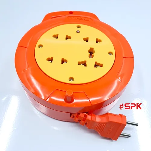 Ổ Cắm Điện Quay Cuộn Dây Tròn Chịu Tải 2200W Dòng Q SOPOKA