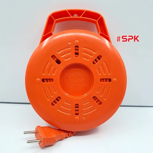 Ổ Cắm Điện Quay Cuộn Dây Tròn Chịu Tải 2200W Dòng Q SOPOKA