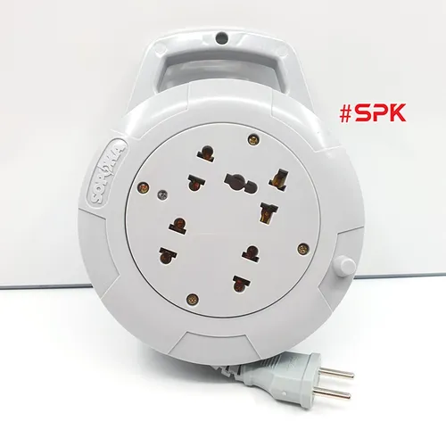 Ổ Cắm Điện Quay Cuộn Dây Tròn Chịu Tải 2200W Dòng Q SOPOKA