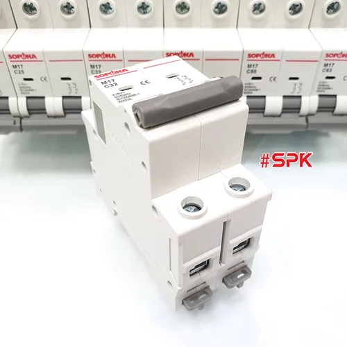 Aptomat 1 Pha MCB Tép 2P M17 SOPOKA
