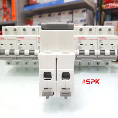 Aptomat 1 Pha MCB Tép 2P M17 SOPOKA