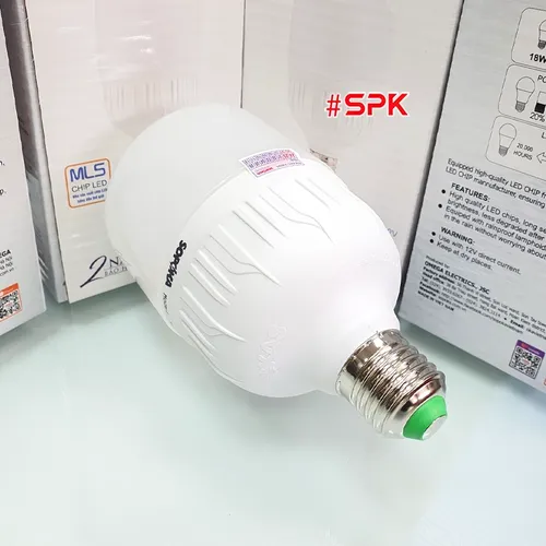 Bóng Đèn Led Dùng Bình 12V 18W Đui Ren Vặn Xoáy E27 SOPOKA
