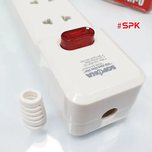 Ổ Cắm Điện 5 Lỗ 2200W Lõi Sứ Không Dây Có Công Tắc 5M-0 SOPOKA