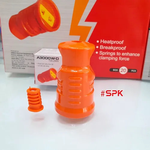 Phích Cắm Điện Âm Siêu Chịu Tải 3000W A3000W-Đ SOPOKA