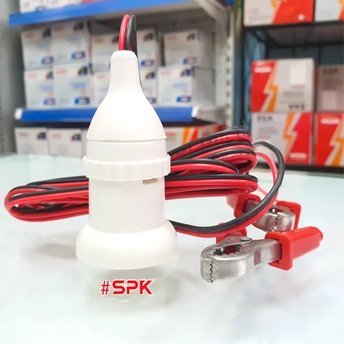 Bộ Dây Đui Đèn Liền Kẹp Bình SOPOKA