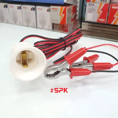 Bộ Dây Đui Đèn Liền Kẹp Bình SOPOKA