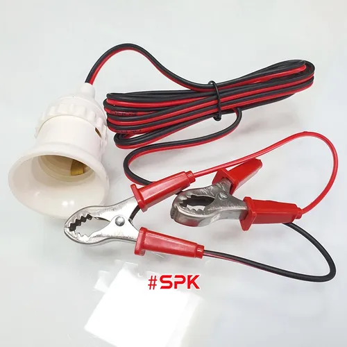 Bộ Dây Đui Đèn Liền Kẹp Bình SOPOKA