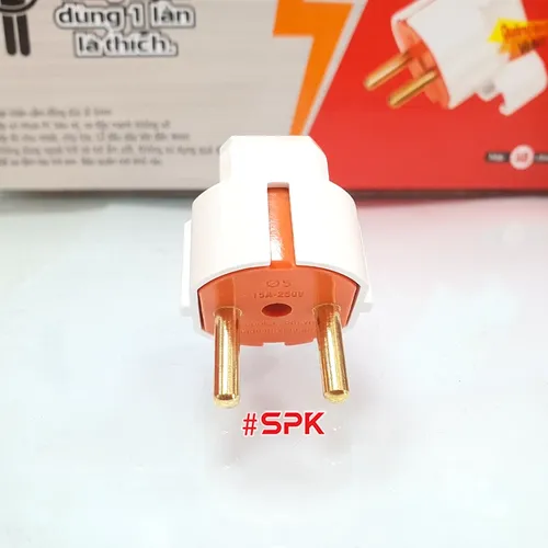 Phích Cắm Điện Dương Gập Vuông Góc 3000W 15A P3000W-G1 SOPOKA