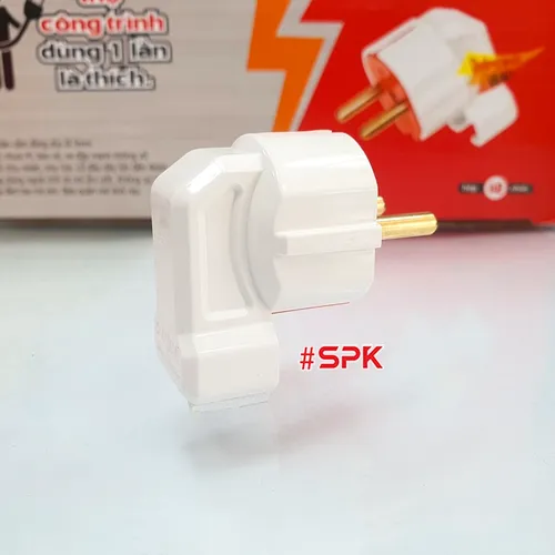 Phích Cắm Điện Dương Gập Vuông Góc 3000W 15A P3000W-G1 SOPOKA