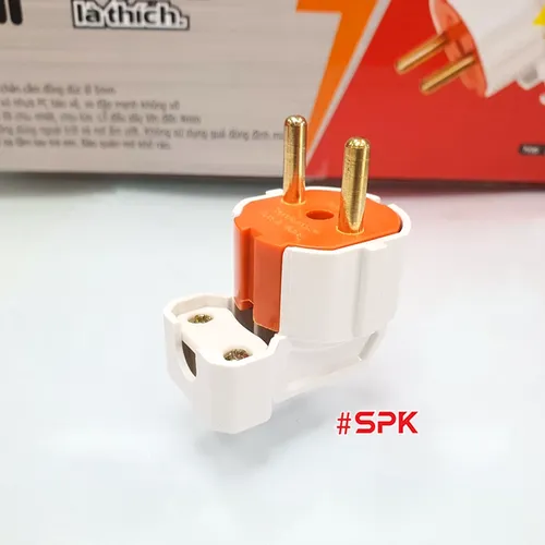 Phích Cắm Điện Dương Gập Vuông Góc 3000W 15A P3000W-G1 SOPOKA