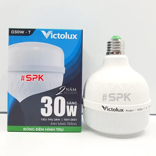 Bóng Đèn LED Hình Trụ Victolux (SOPOKA) 20W - 30W - 40W - 50W - 60W
