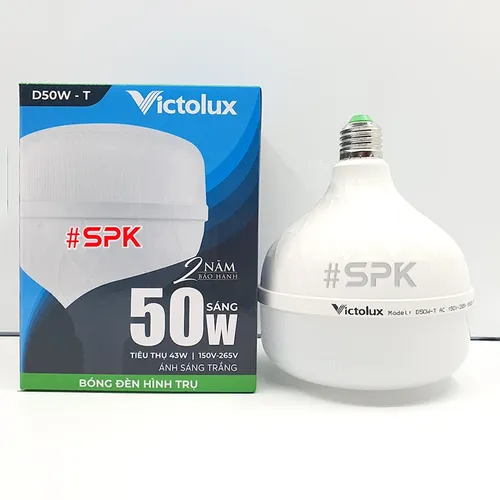 Bóng Đèn LED Hình Trụ Victolux (SOPOKA) 20W - 30W - 40W - 50W - 60W