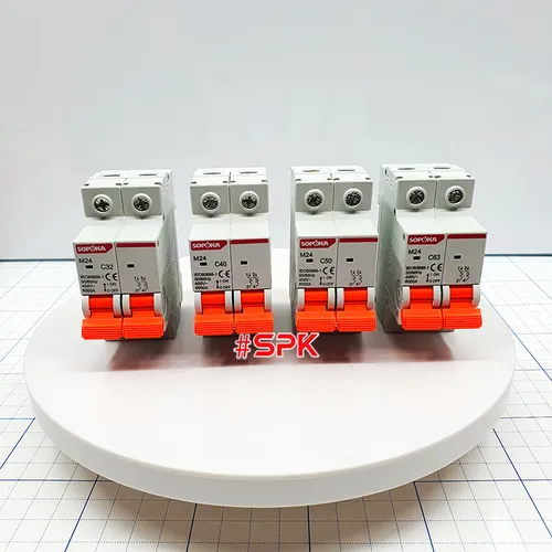 Aptomat 1 Pha MCB Tép 2P M24 SOPOKA
